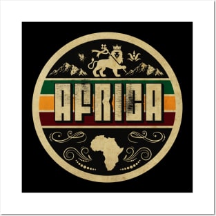 Africa Rasta Posters and Art